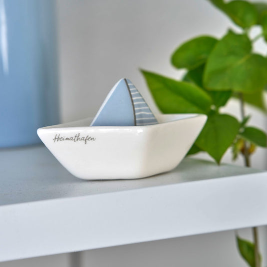 Keramikschiffchen Heimathafen