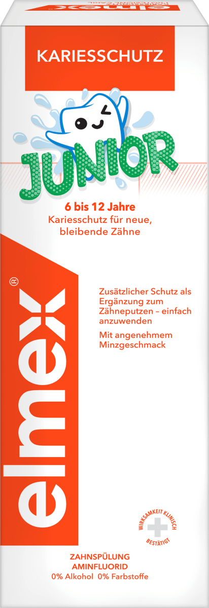 Mundspülung Kariesschutz Junior, 6 bis 12 Jahre, 400 ml